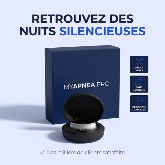MyApnea Pro™ — Dispositif Anti-Ronflement