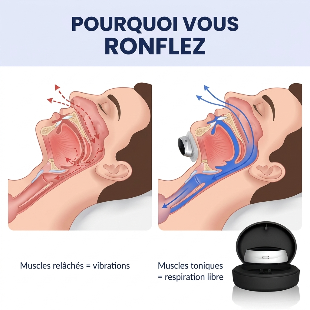 MyApnea Pro™ — Dispositif Anti-Ronflement